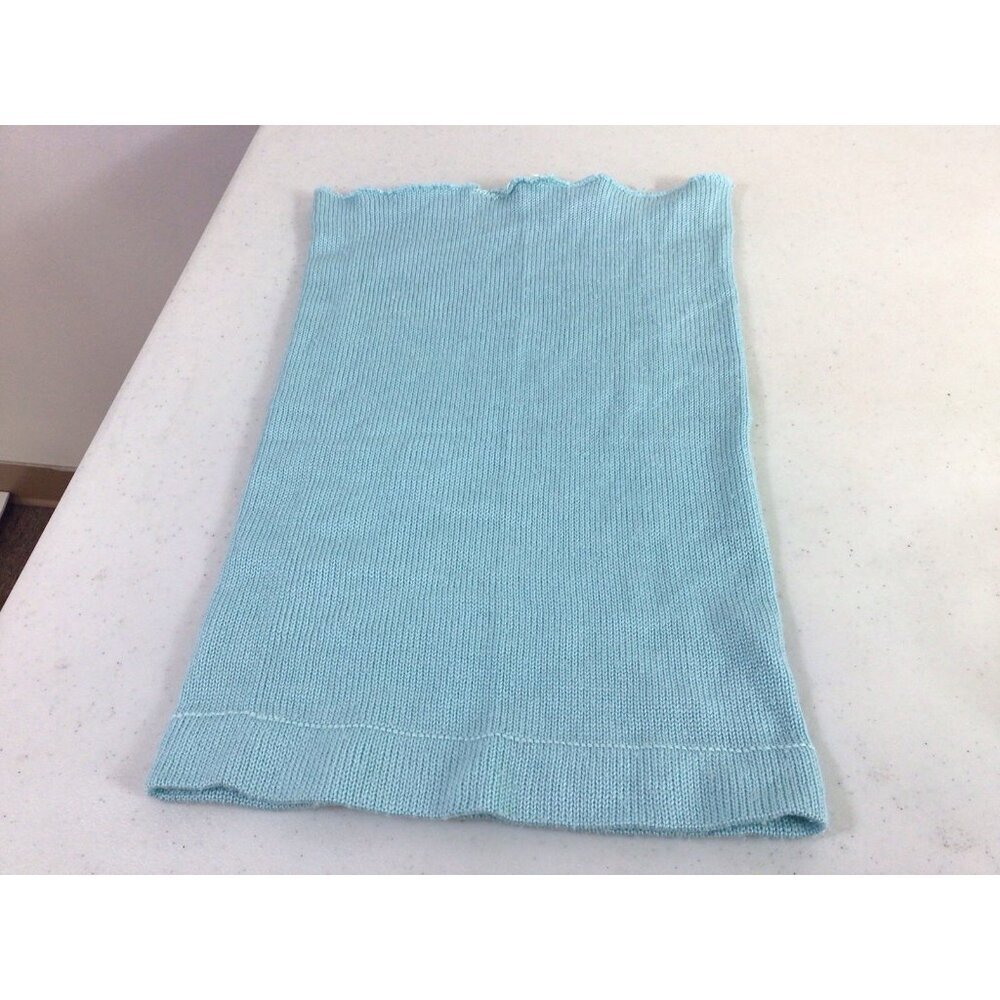 Bogner Blue Knit Neck Warmer Snood Womens One Size